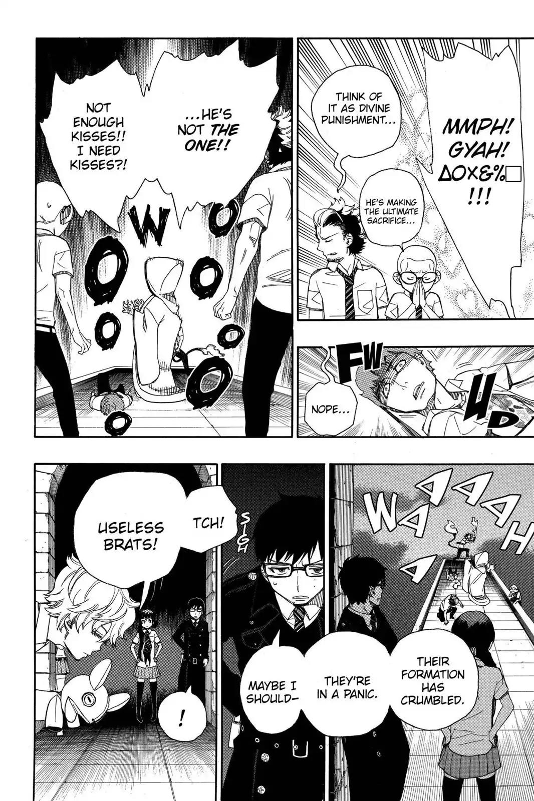 Ao no Exorcist Chapter 40 page 28 - Chapter 40: The Seven Mysteries Of True Cross Academy