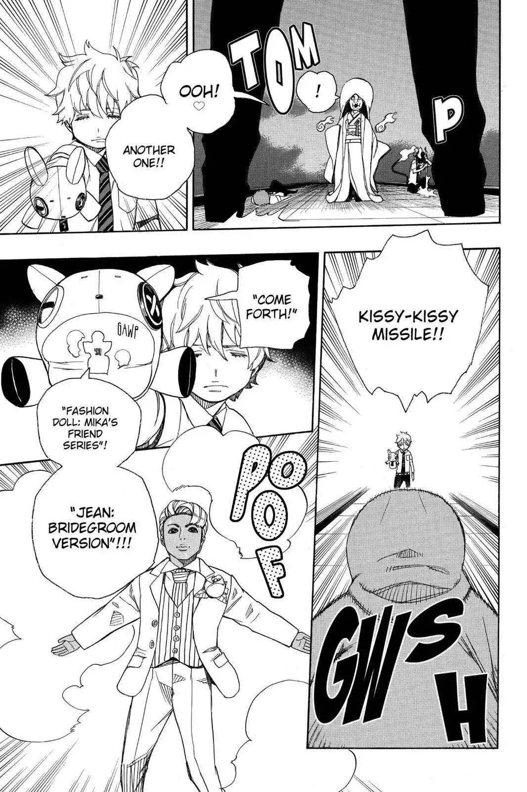 Ao no Exorcist Chapter 40 page 29 - Chapter 40: The Seven Mysteries Of True Cross Academy