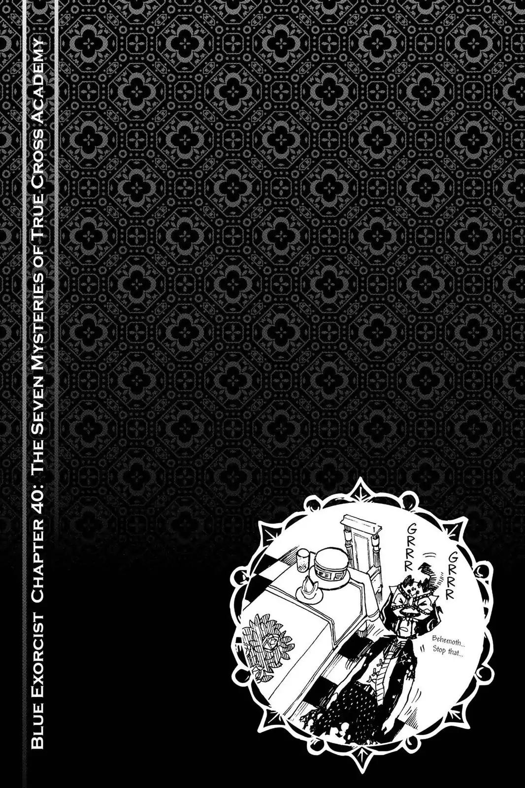 Ao no Exorcist Chapter 40 page 36 - Chapter 40: The Seven Mysteries Of True Cross Academy