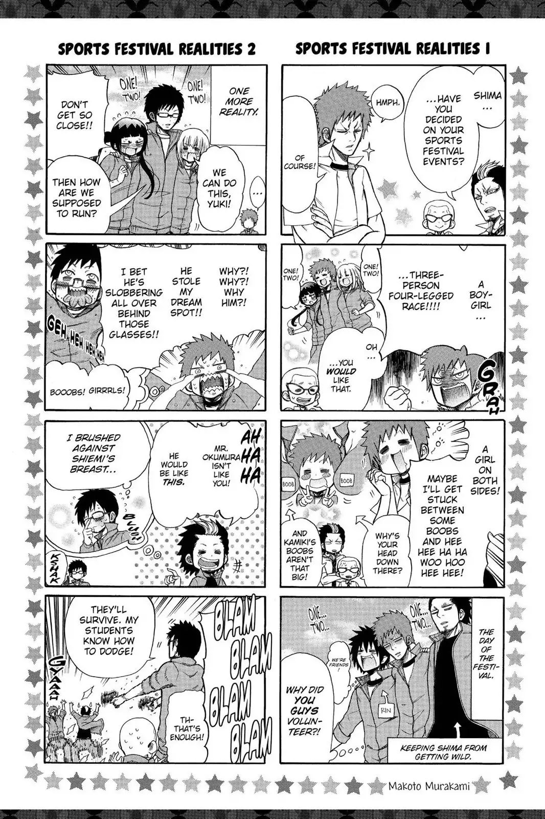 Ao no Exorcist Chapter 41.6 page 9 - Vol.10 Chapter Bonus: Assistant's Short Stories, Blue Questorcist Q&A & Fan Art Corner