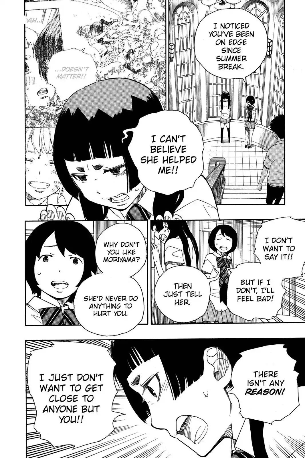 Ao no Exorcist Chapter 41 page 12 - Chapter 41: Where Secrets Are