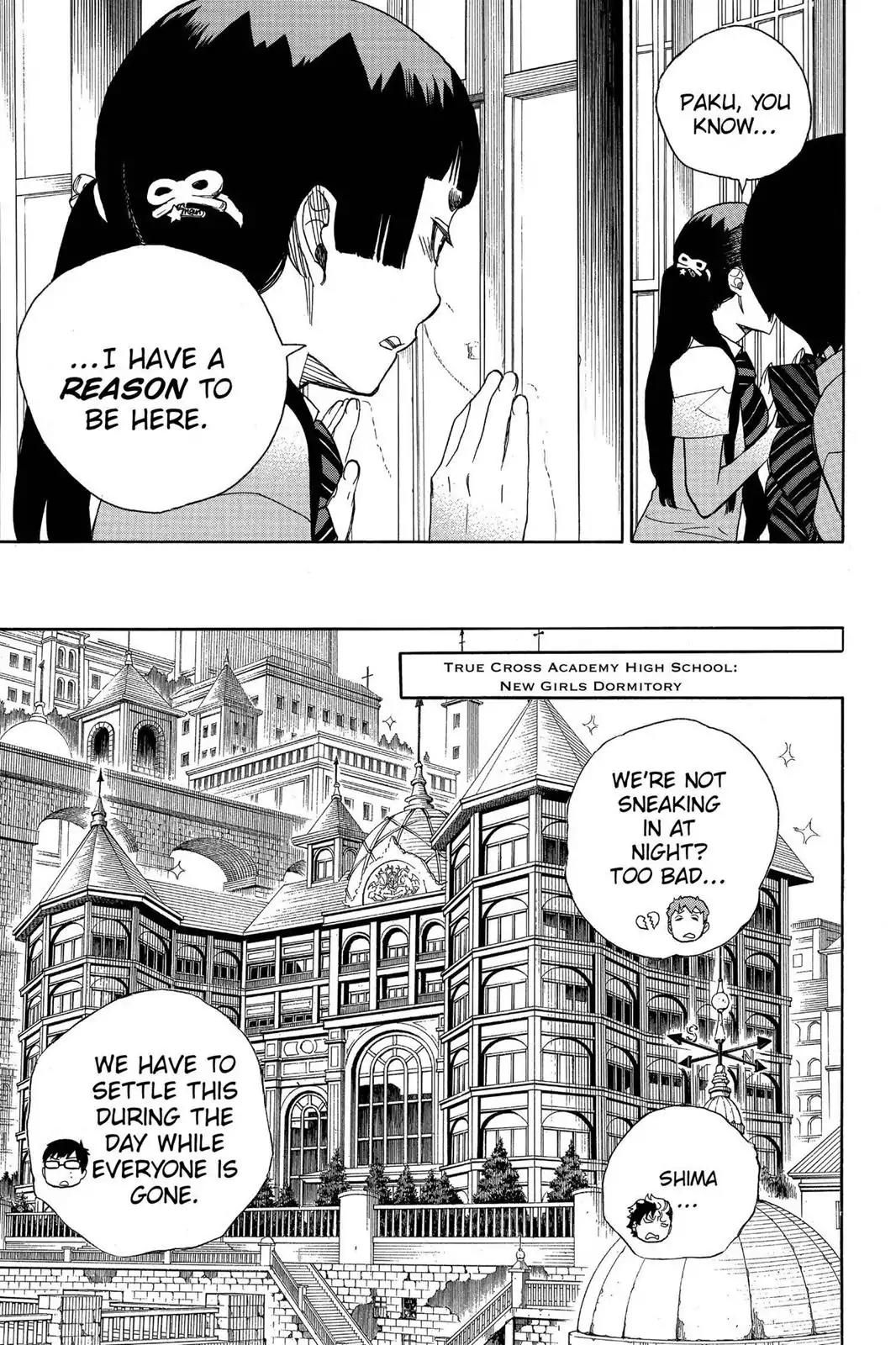 Ao no Exorcist Chapter 41 page 13 - Chapter 41: Where Secrets Are