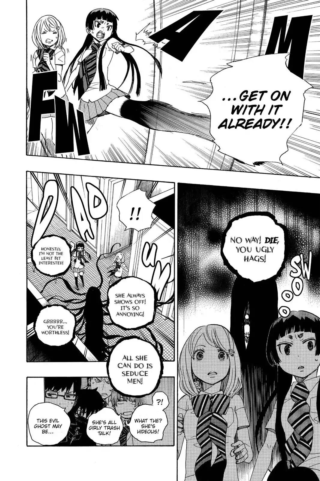 Ao no Exorcist Chapter 41 page 18 - Chapter 41: Where Secrets Are