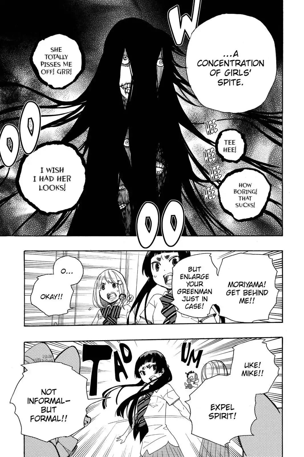 Ao no Exorcist Chapter 41 page 19 - Chapter 41: Where Secrets Are