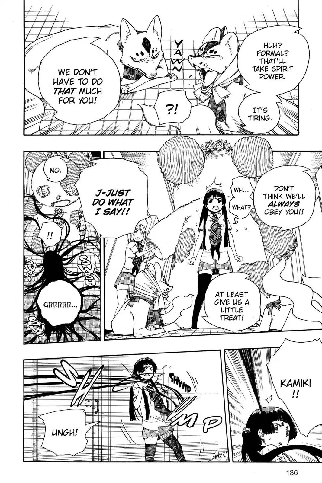 Ao no Exorcist Chapter 41 page 20 - Chapter 41: Where Secrets Are