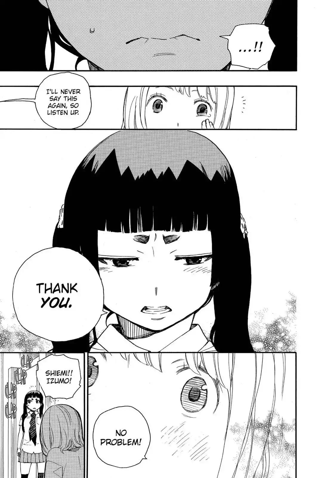 Ao no Exorcist Chapter 41 page 29 - Chapter 41: Where Secrets Are