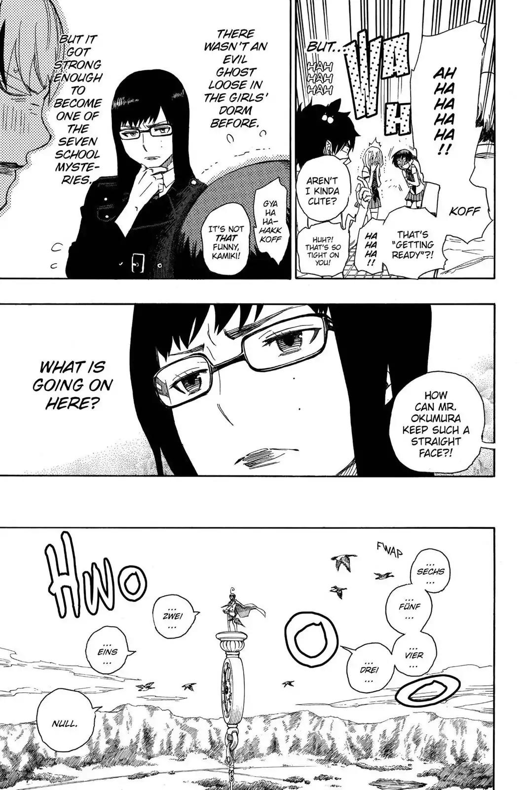 Ao no Exorcist Chapter 41 page 31 - Chapter 41: Where Secrets Are