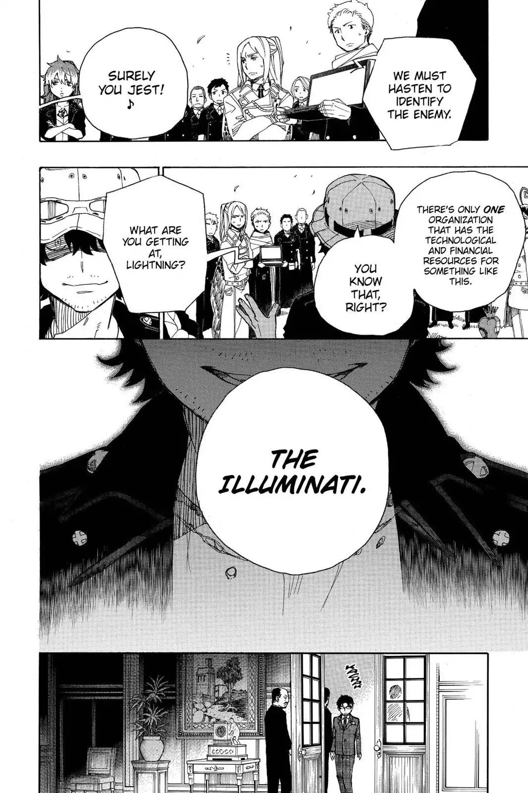 Ao no Exorcist Chapter 41 page 34 - Chapter 41: Where Secrets Are