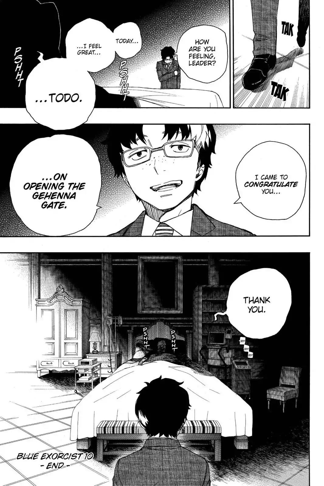 Ao no Exorcist Chapter 41 page 35 - Chapter 41: Where Secrets Are
