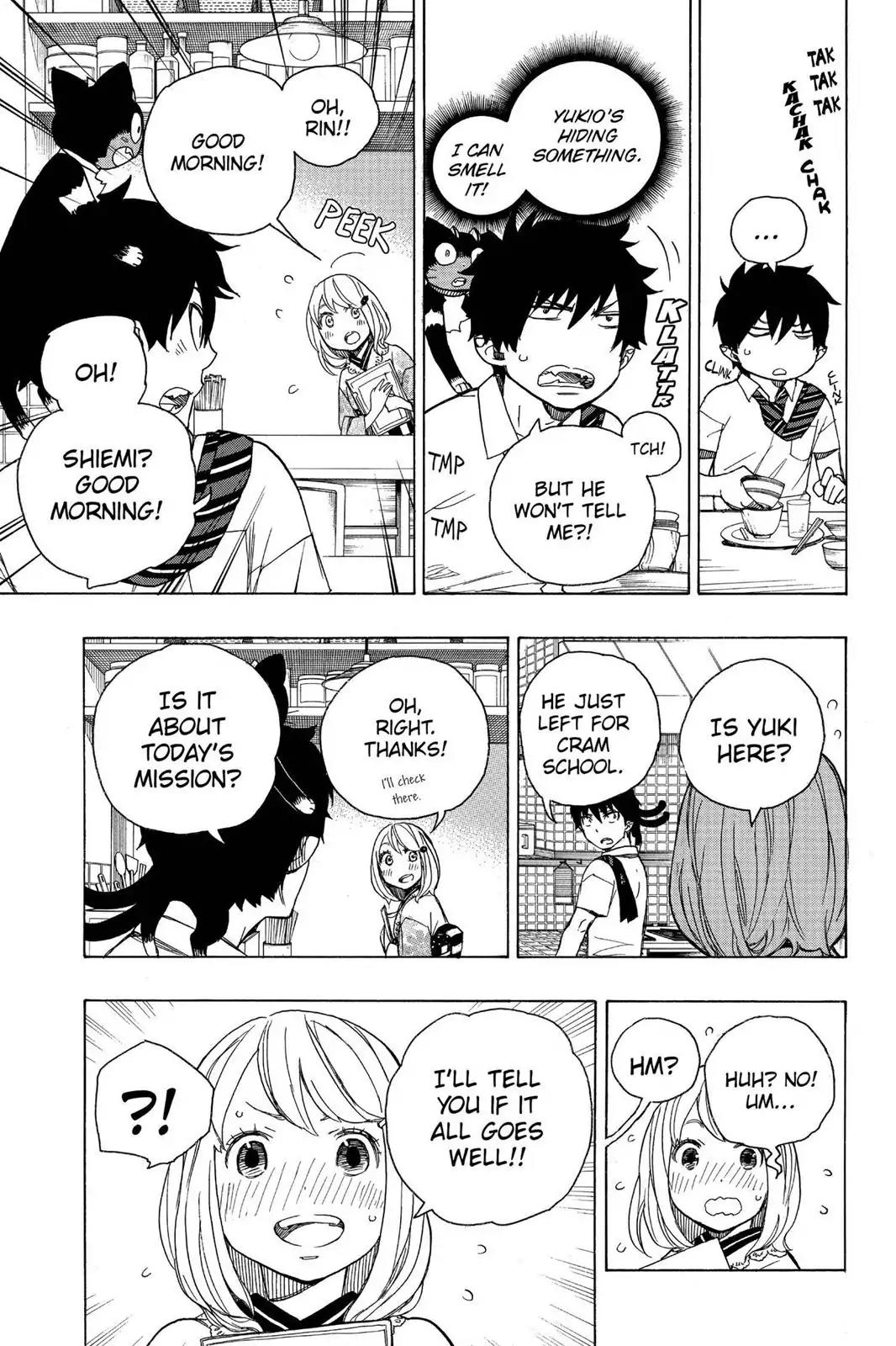 Ao no Exorcist Chapter 41 page 5 - Chapter 41: Where Secrets Are