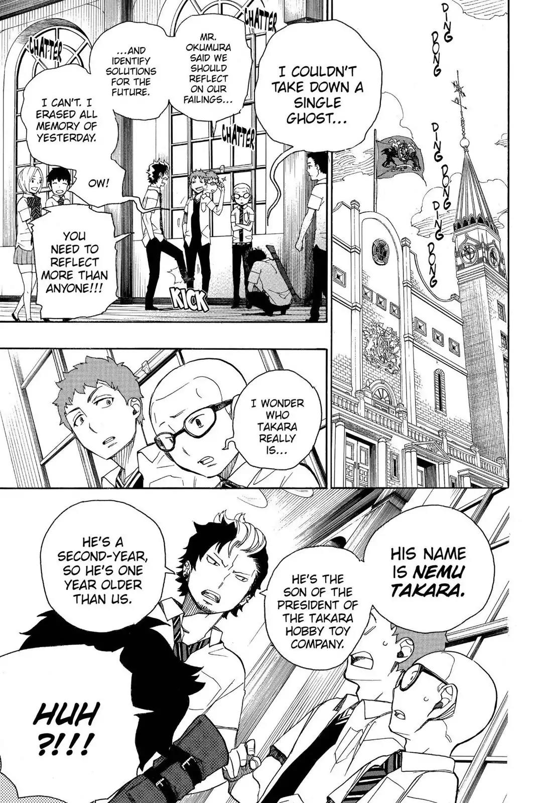 Ao no Exorcist Chapter 41 page 7 - Chapter 41: Where Secrets Are