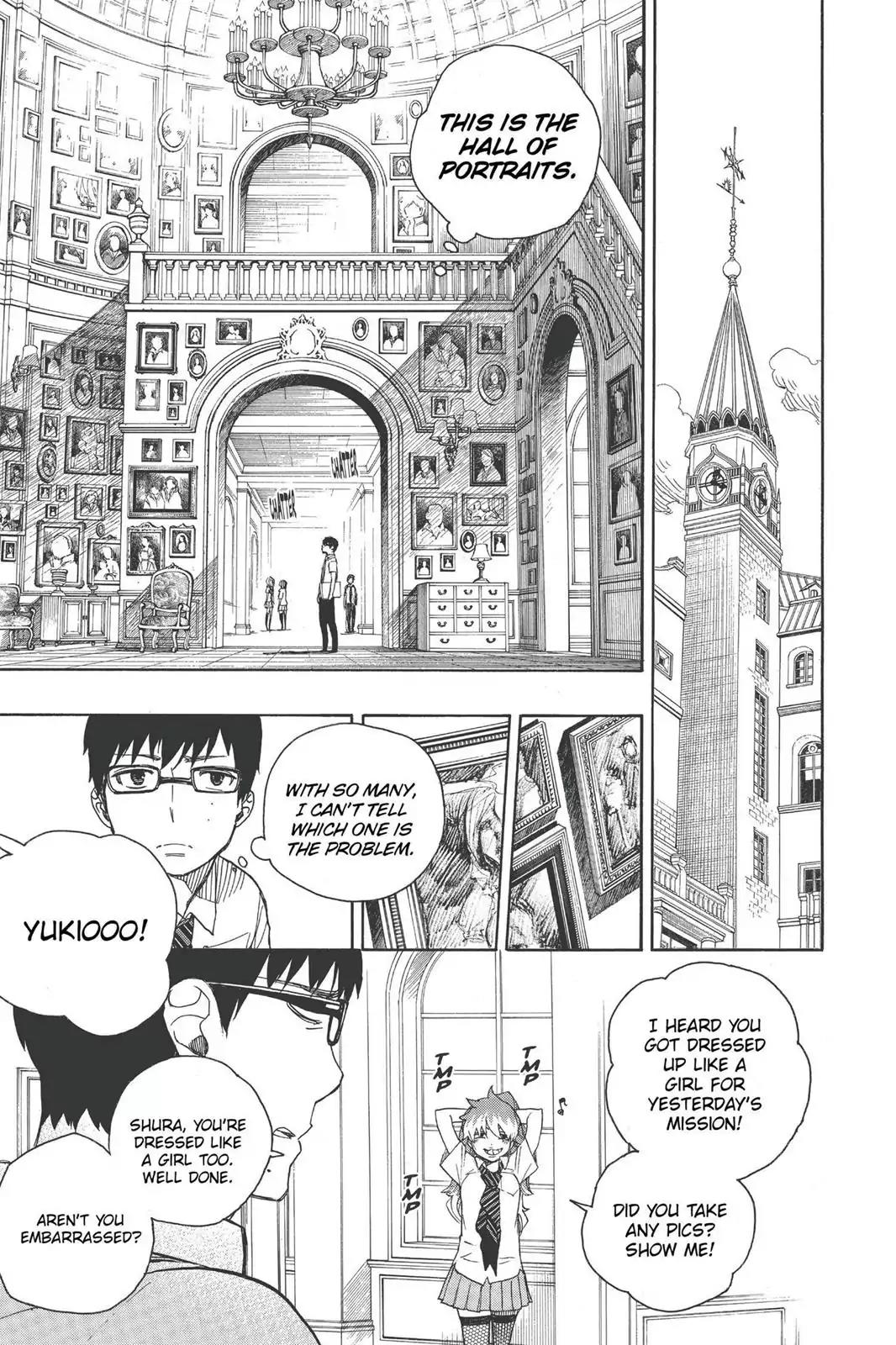 Ao no Exorcist Chapter 42 page 10 - Chapter 42: The World's Astir