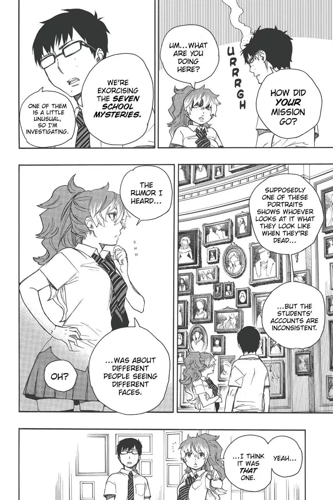 Ao no Exorcist Chapter 42 page 11 - Chapter 42: The World's Astir