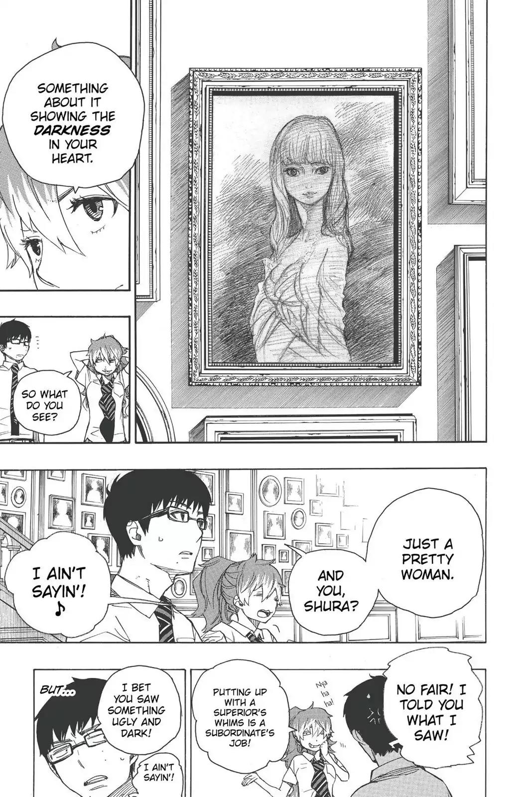 Ao no Exorcist Chapter 42 page 12 - Chapter 42: The World's Astir