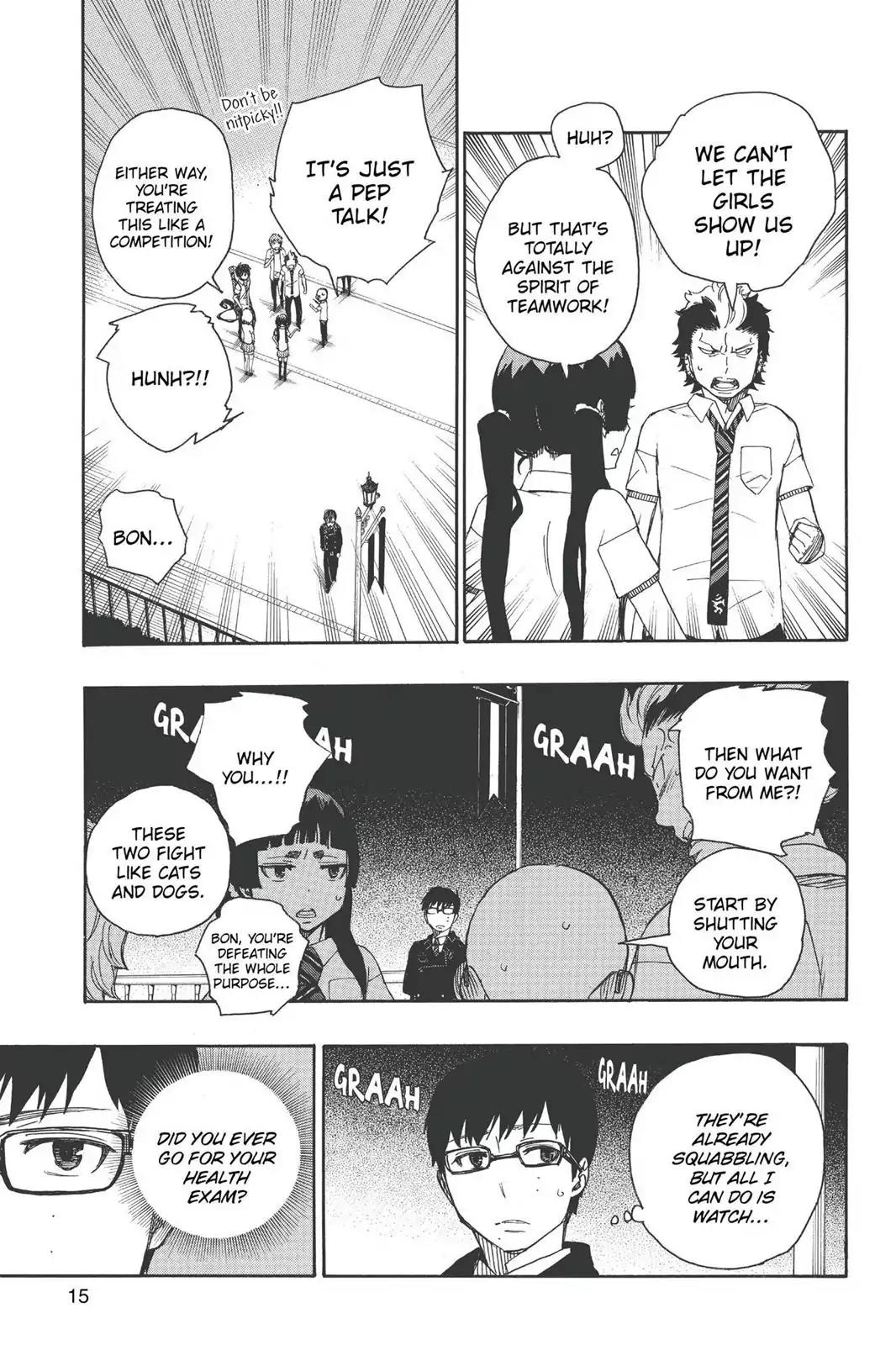 Ao no Exorcist Chapter 42 page 16 - Chapter 42: The World's Astir