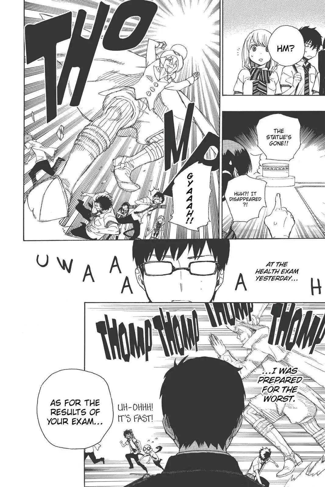 Ao no Exorcist Chapter 42 page 17 - Chapter 42: The World's Astir