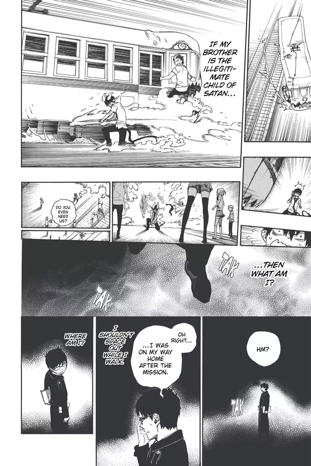 Ao no Exorcist Chapter 42 page 21 - Chapter 42: The World's Astir