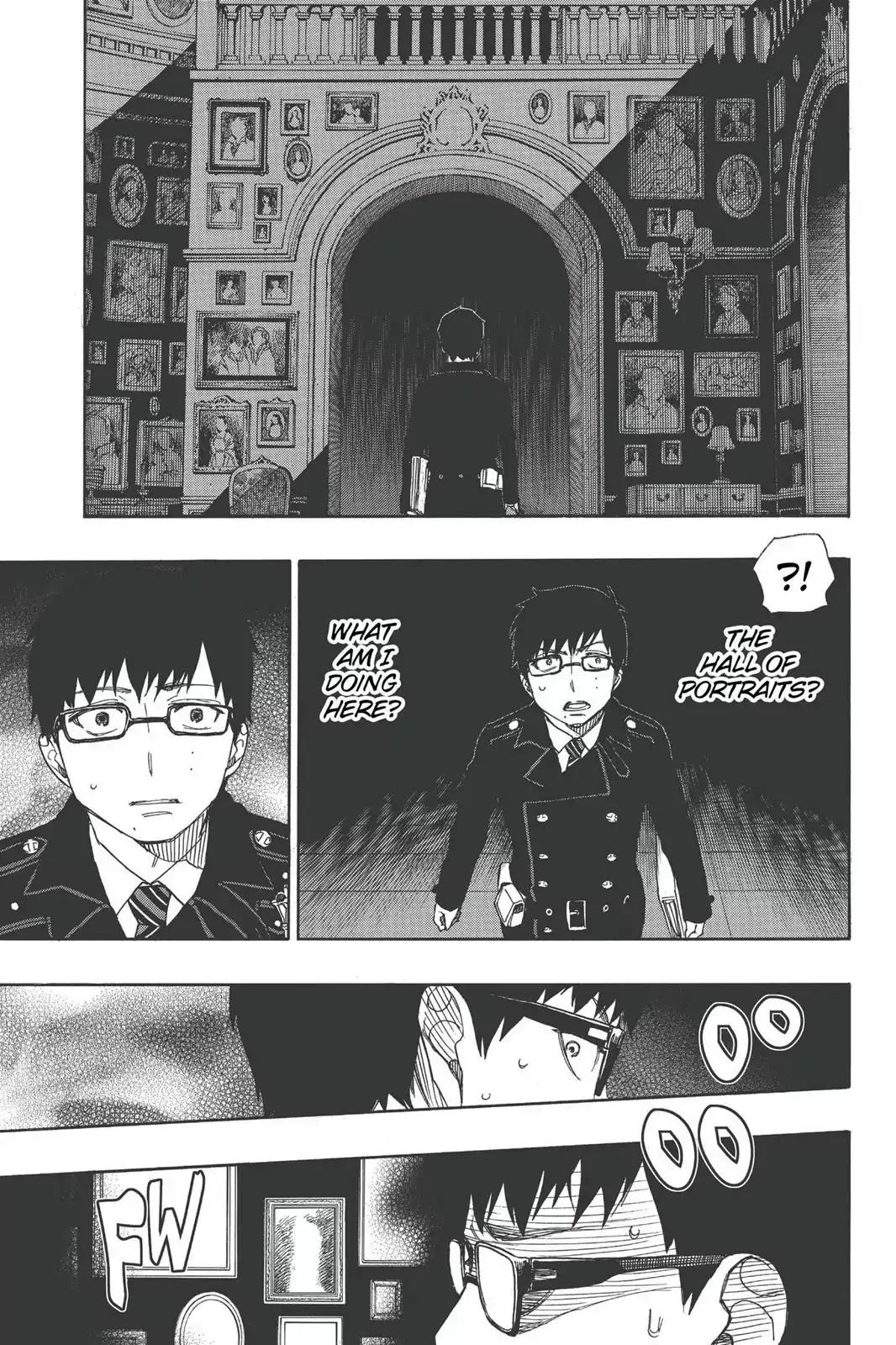 Ao no Exorcist Chapter 42 page 22 - Chapter 42: The World's Astir