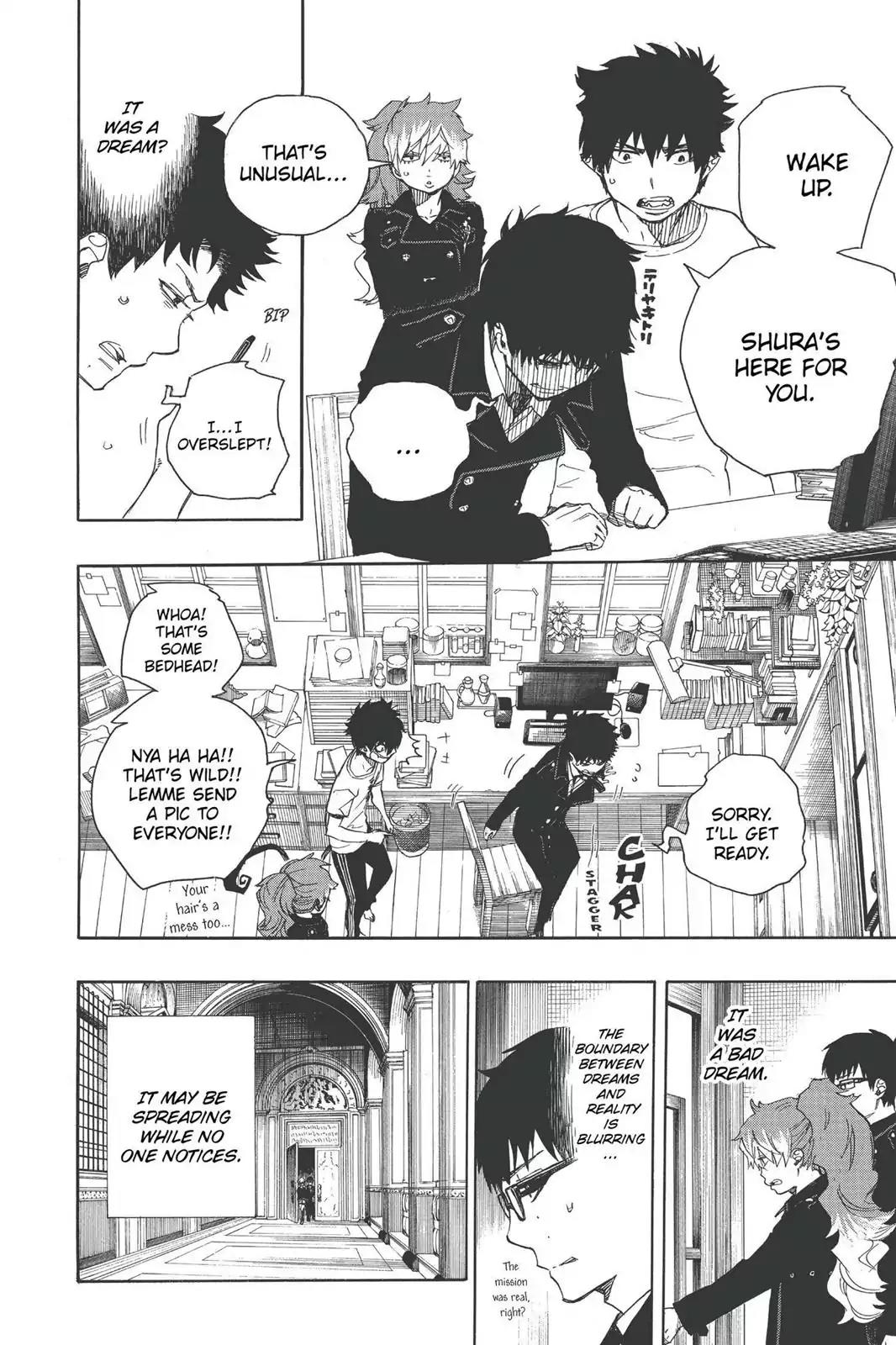 Ao no Exorcist Chapter 42 page 25 - Chapter 42: The World's Astir