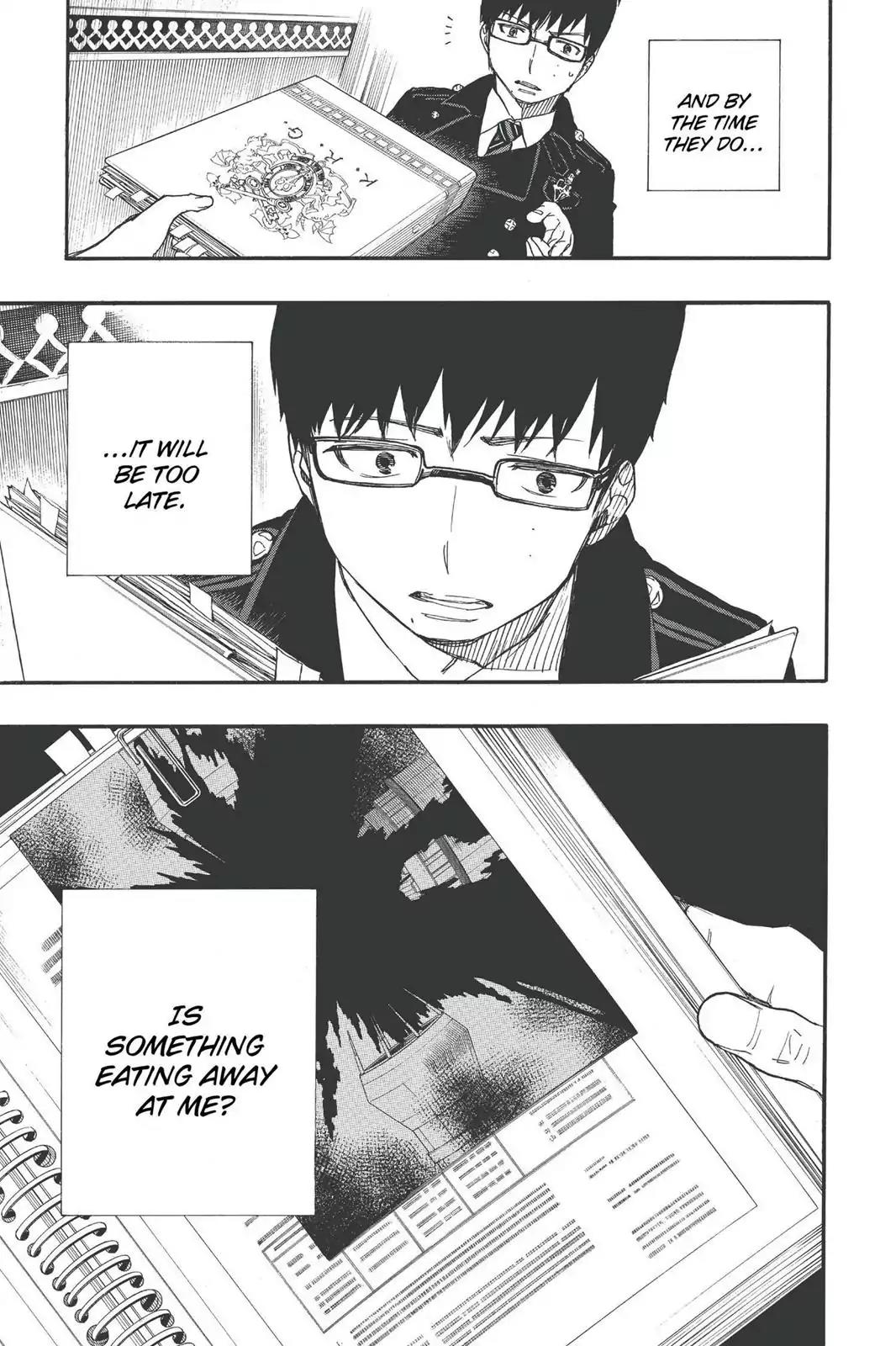 Ao no Exorcist Chapter 42 page 26 - Chapter 42: The World's Astir
