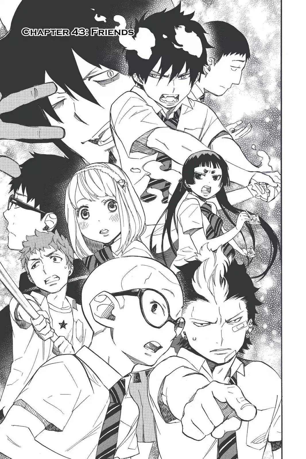 Ao no Exorcist Chapter 43 page 1 - Chapter 43: Friends