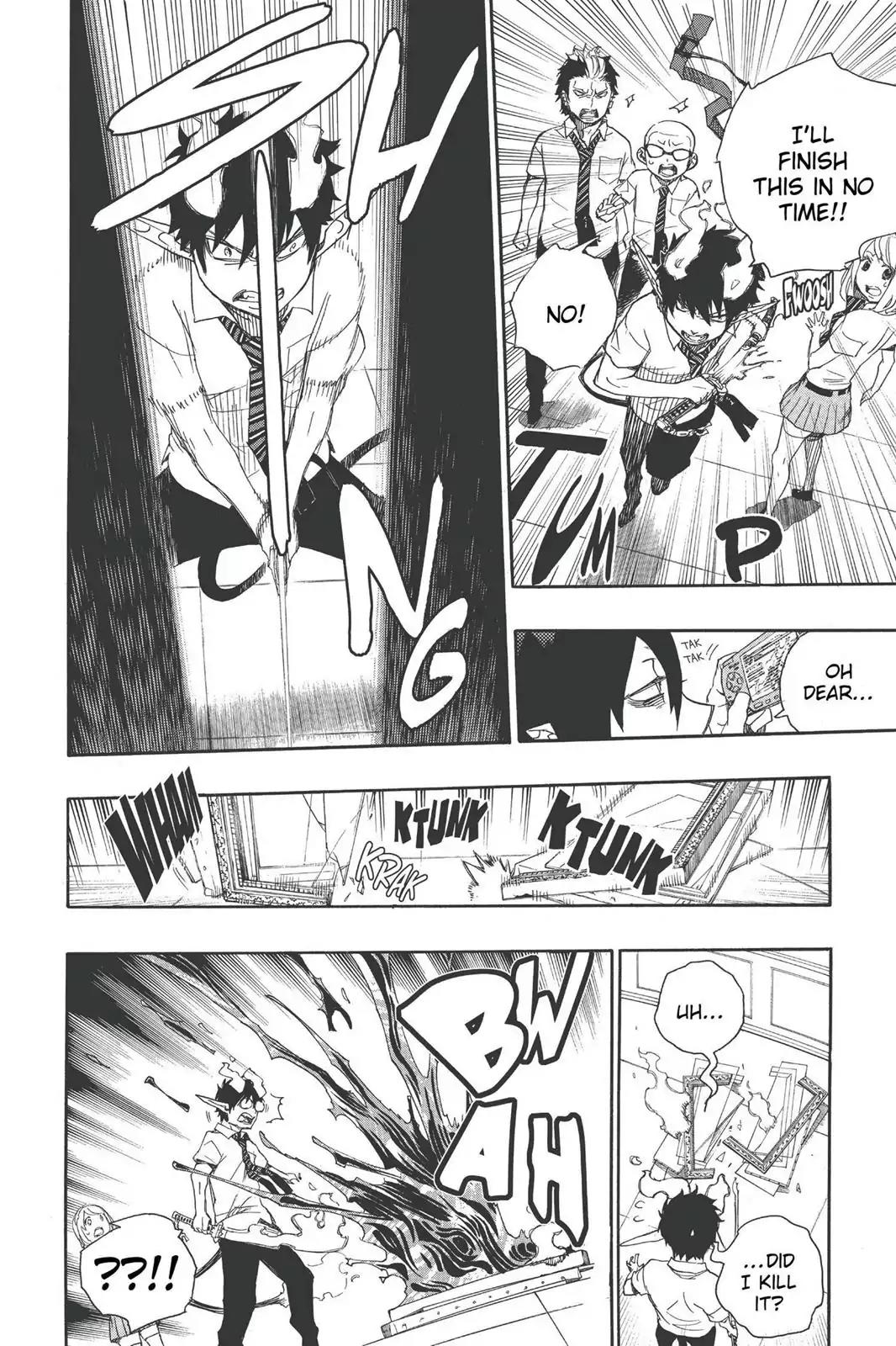 Ao no Exorcist Chapter 43 page 10 - Chapter 43: Friends