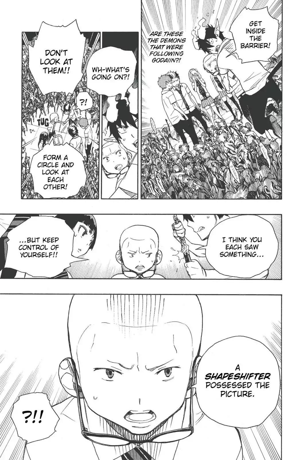 Ao no Exorcist Chapter 43 page 13 - Chapter 43: Friends