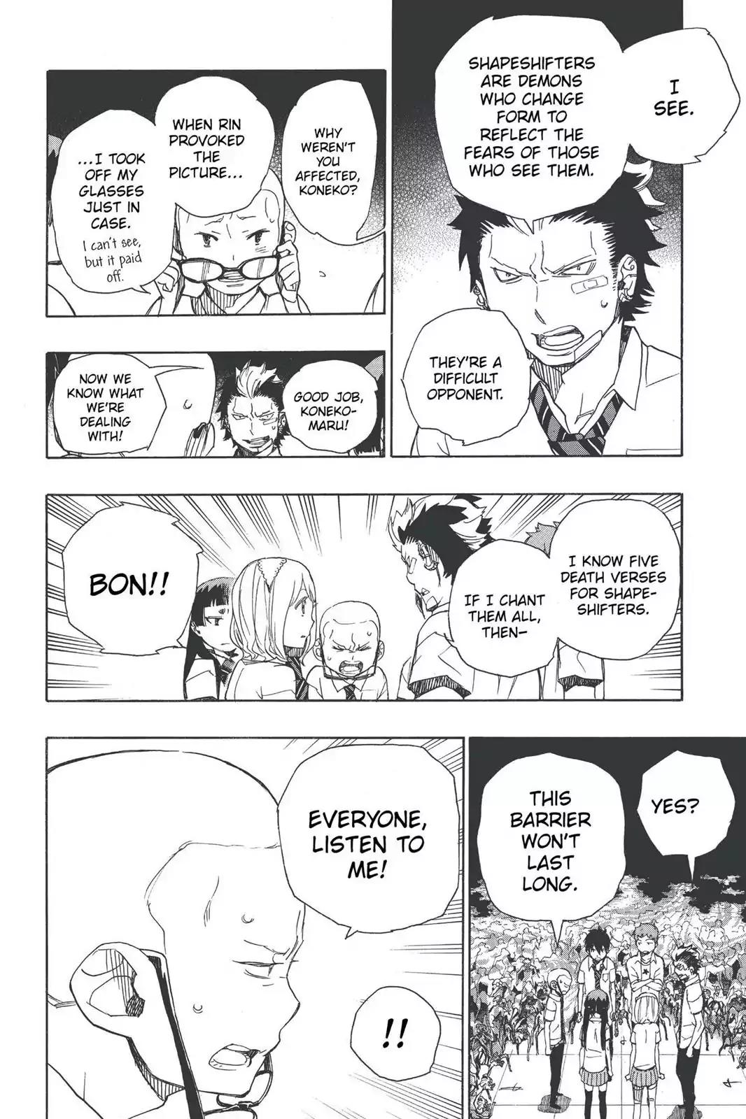 Ao no Exorcist Chapter 43 page 14 - Chapter 43: Friends