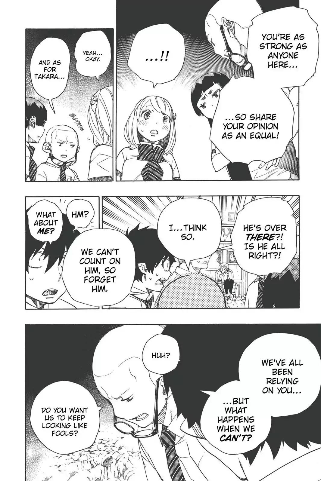 Ao no Exorcist Chapter 43 page 18 - Chapter 43: Friends
