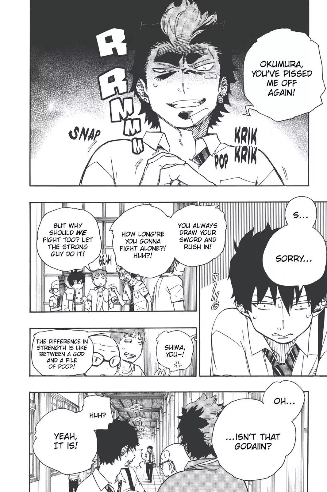 Ao no Exorcist Chapter 43 page 2 - Chapter 43: Friends