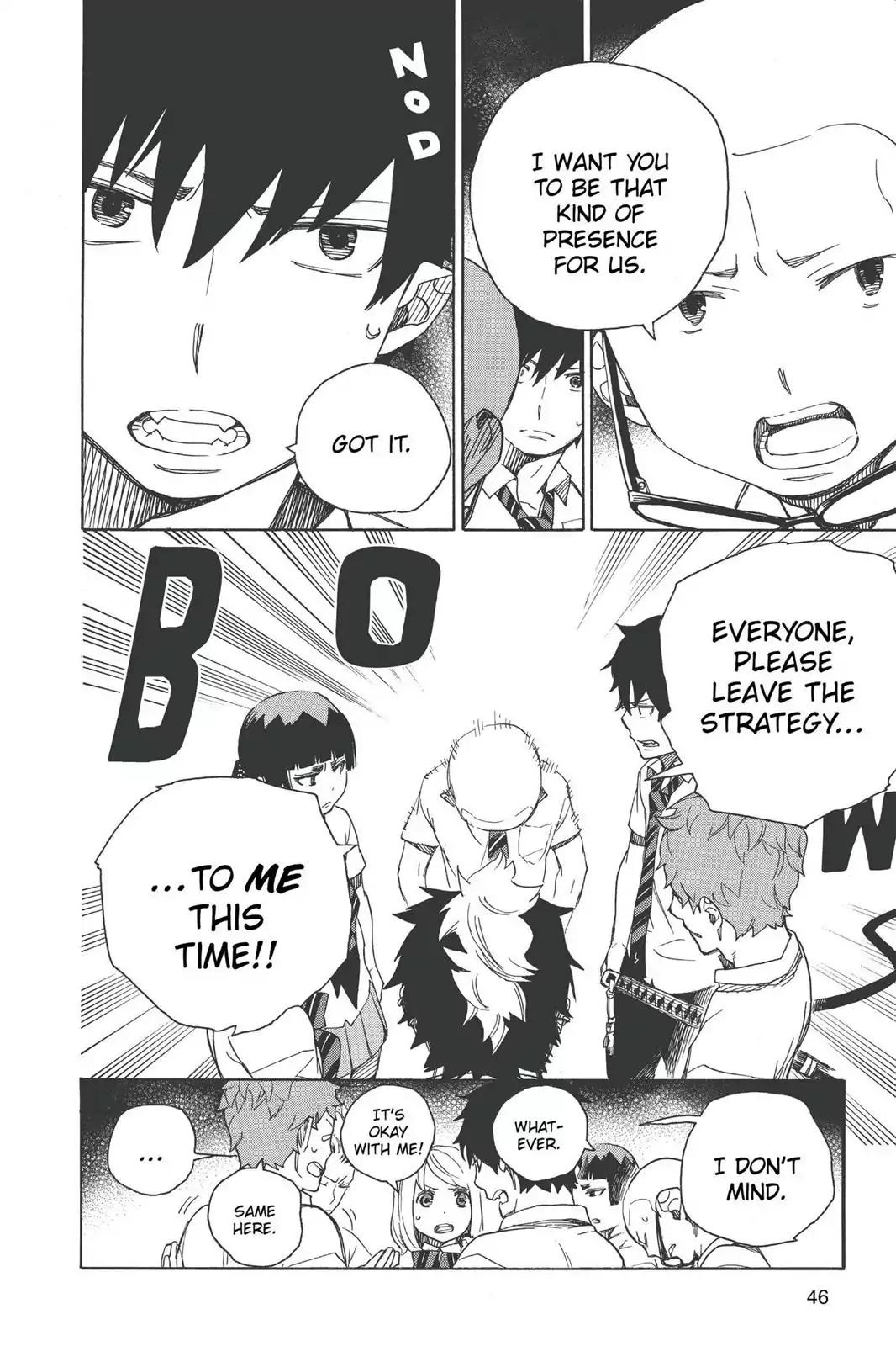 Ao no Exorcist Chapter 43 page 20 - Chapter 43: Friends