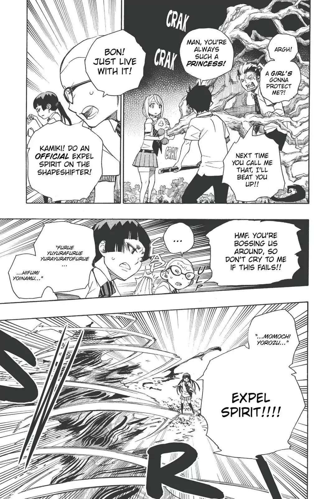 Ao no Exorcist Chapter 43 page 23 - Chapter 43: Friends