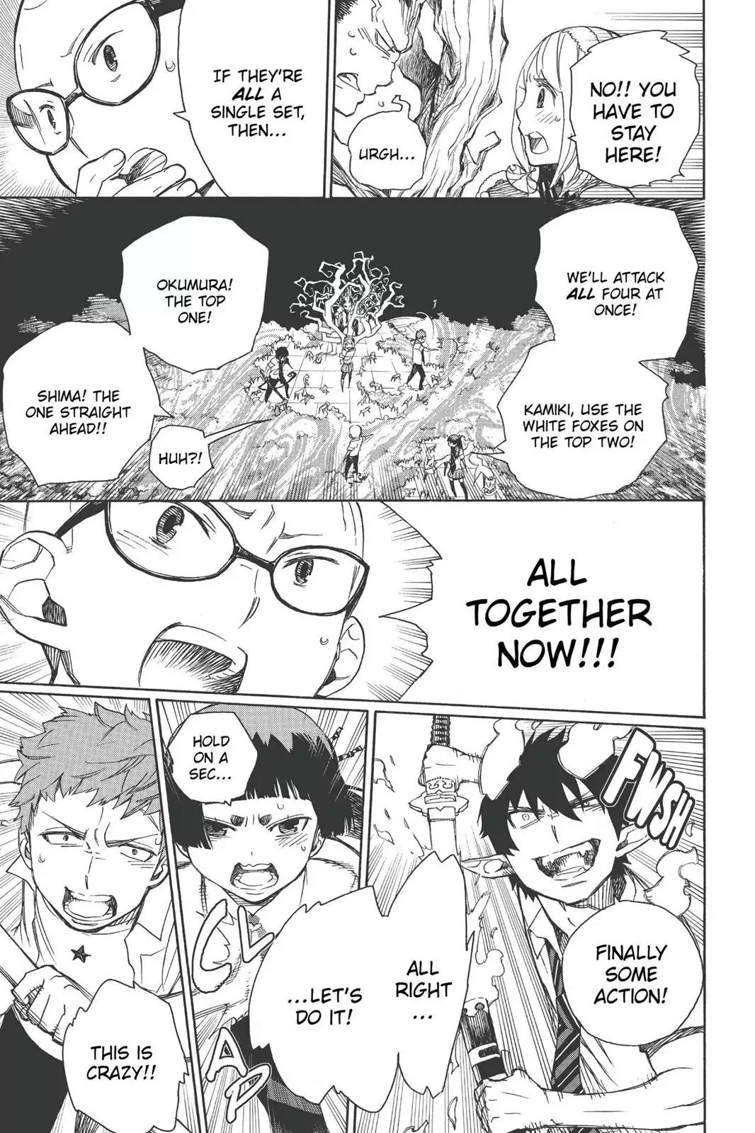 Ao no Exorcist Chapter 43 page 27 - Chapter 43: Friends