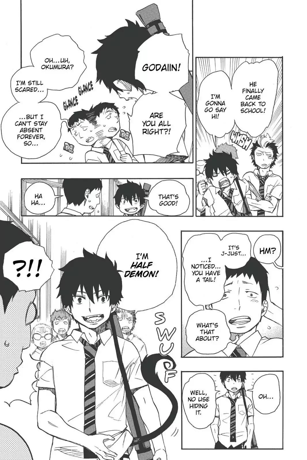 Ao no Exorcist Chapter 43 page 3 - Chapter 43: Friends