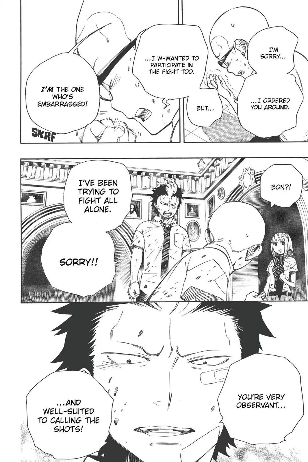Ao no Exorcist Chapter 43 page 30 - Chapter 43: Friends