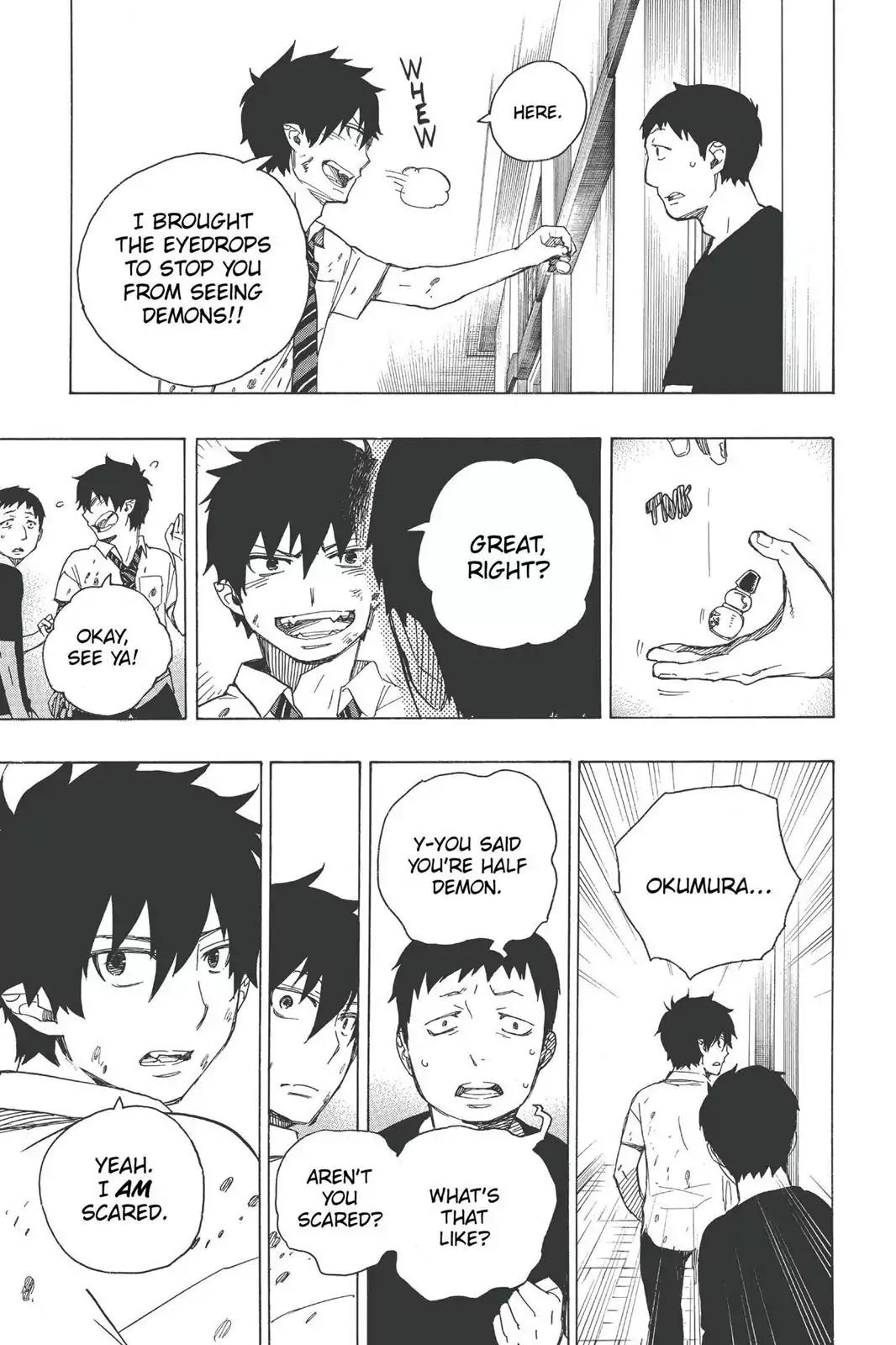 Ao no Exorcist Chapter 43 page 33 - Chapter 43: Friends