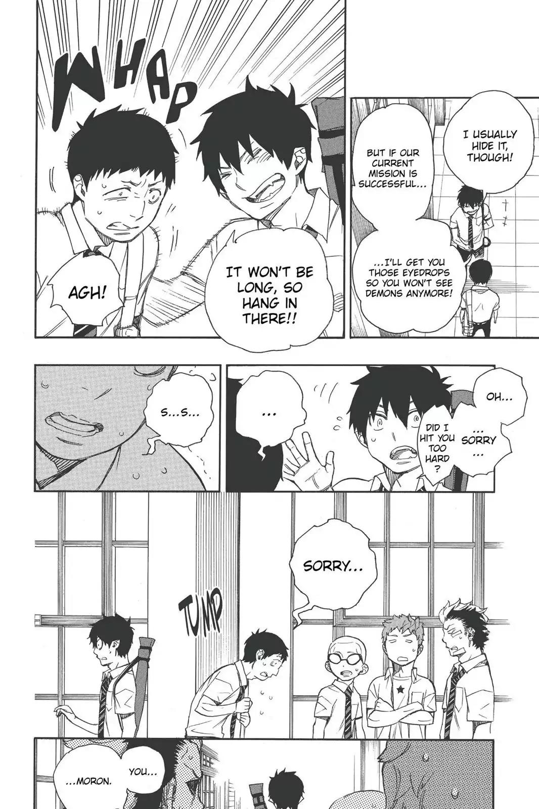 Ao no Exorcist Chapter 43 page 4 - Chapter 43: Friends
