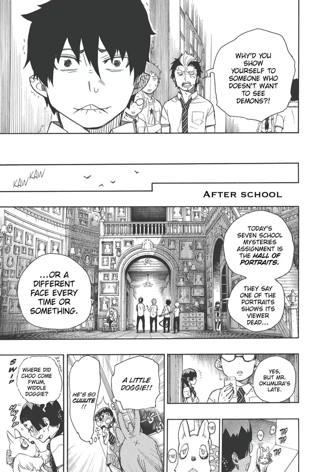 Ao no Exorcist Chapter 43 page 5 - Chapter 43: Friends