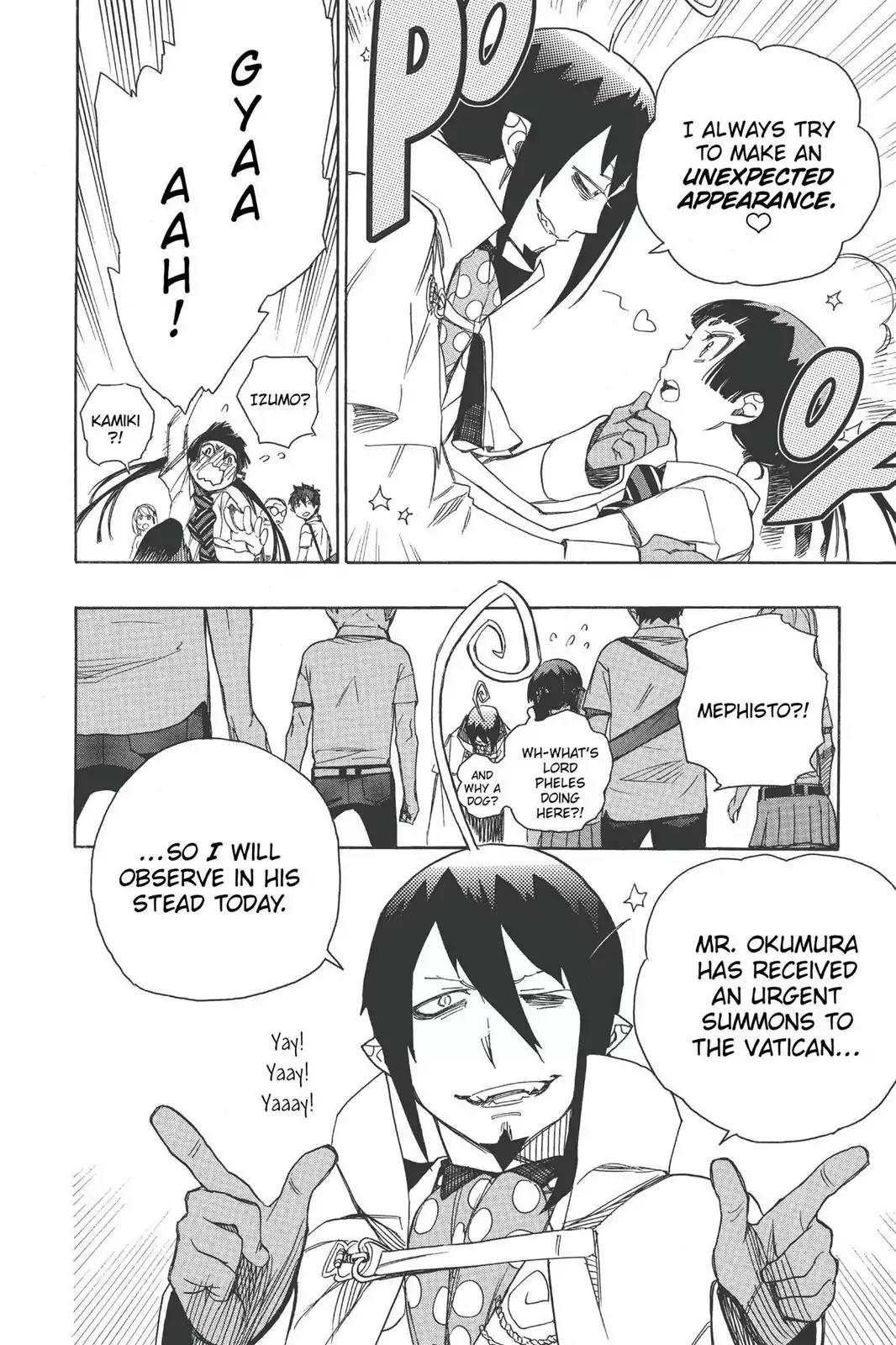 Ao no Exorcist Chapter 43 page 6 - Chapter 43: Friends