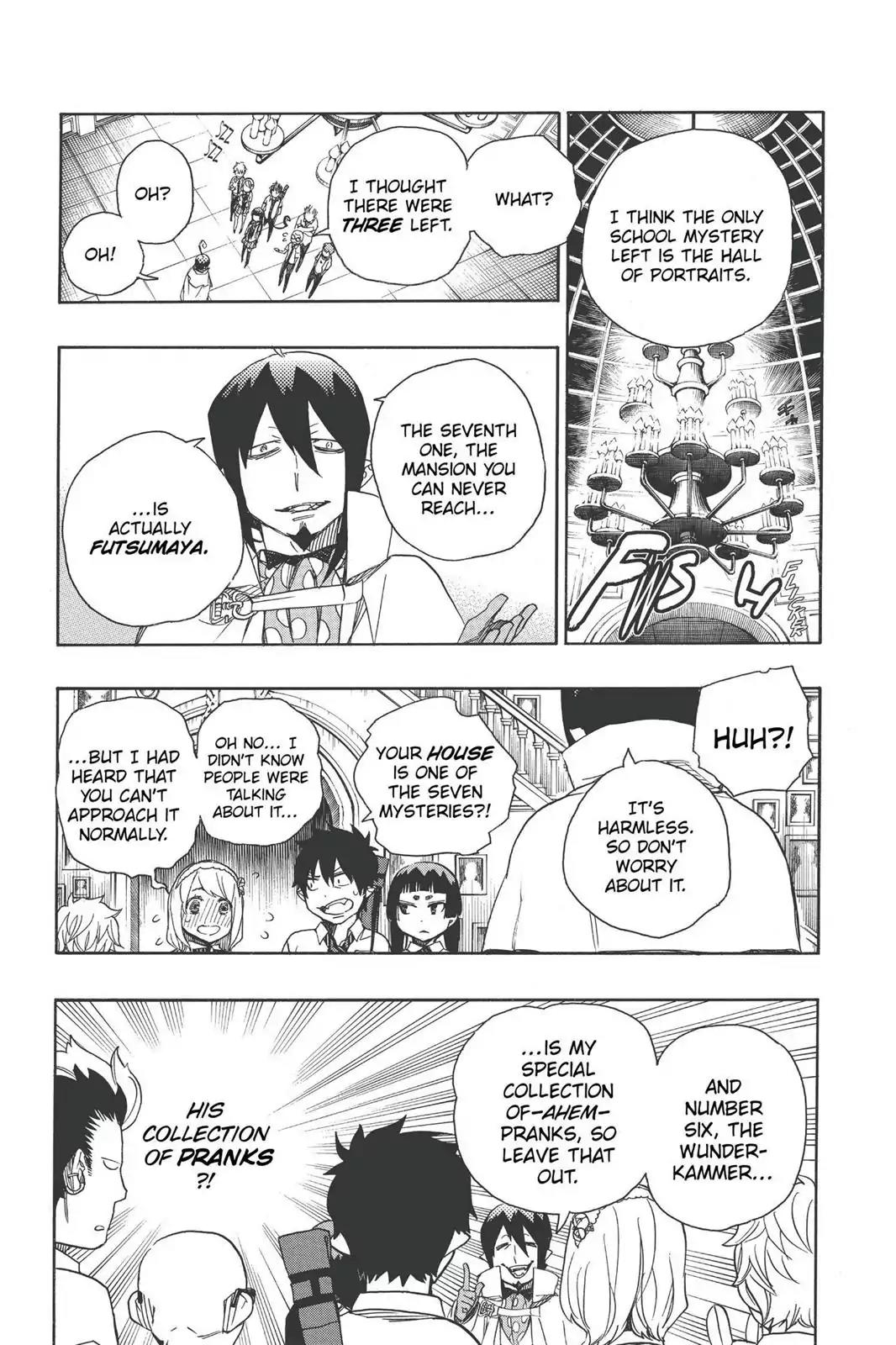 Ao no Exorcist Chapter 43 page 7 - Chapter 43: Friends