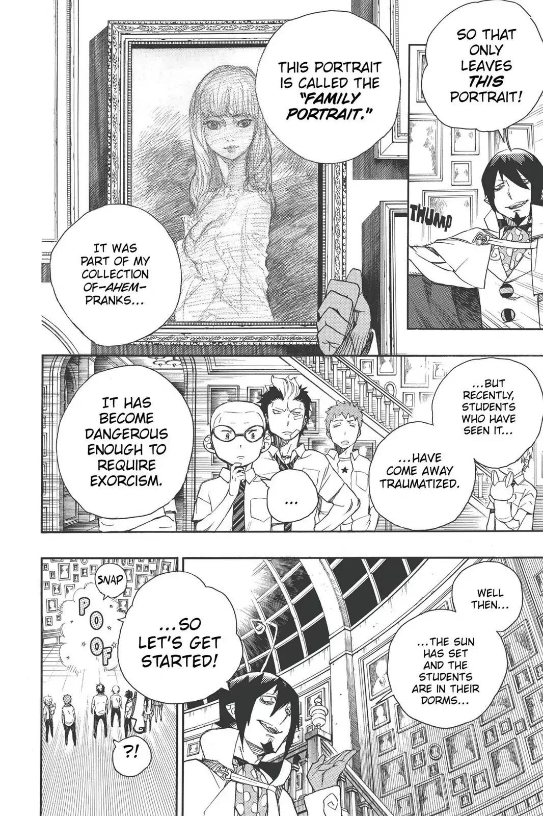 Ao no Exorcist Chapter 43 page 8 - Chapter 43: Friends