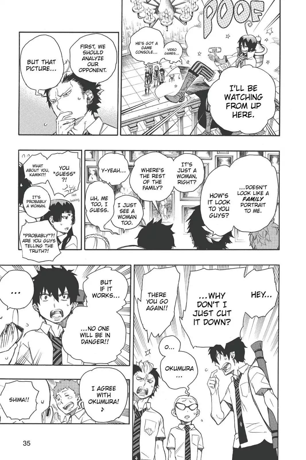 Ao no Exorcist Chapter 43 page 9 - Chapter 43: Friends