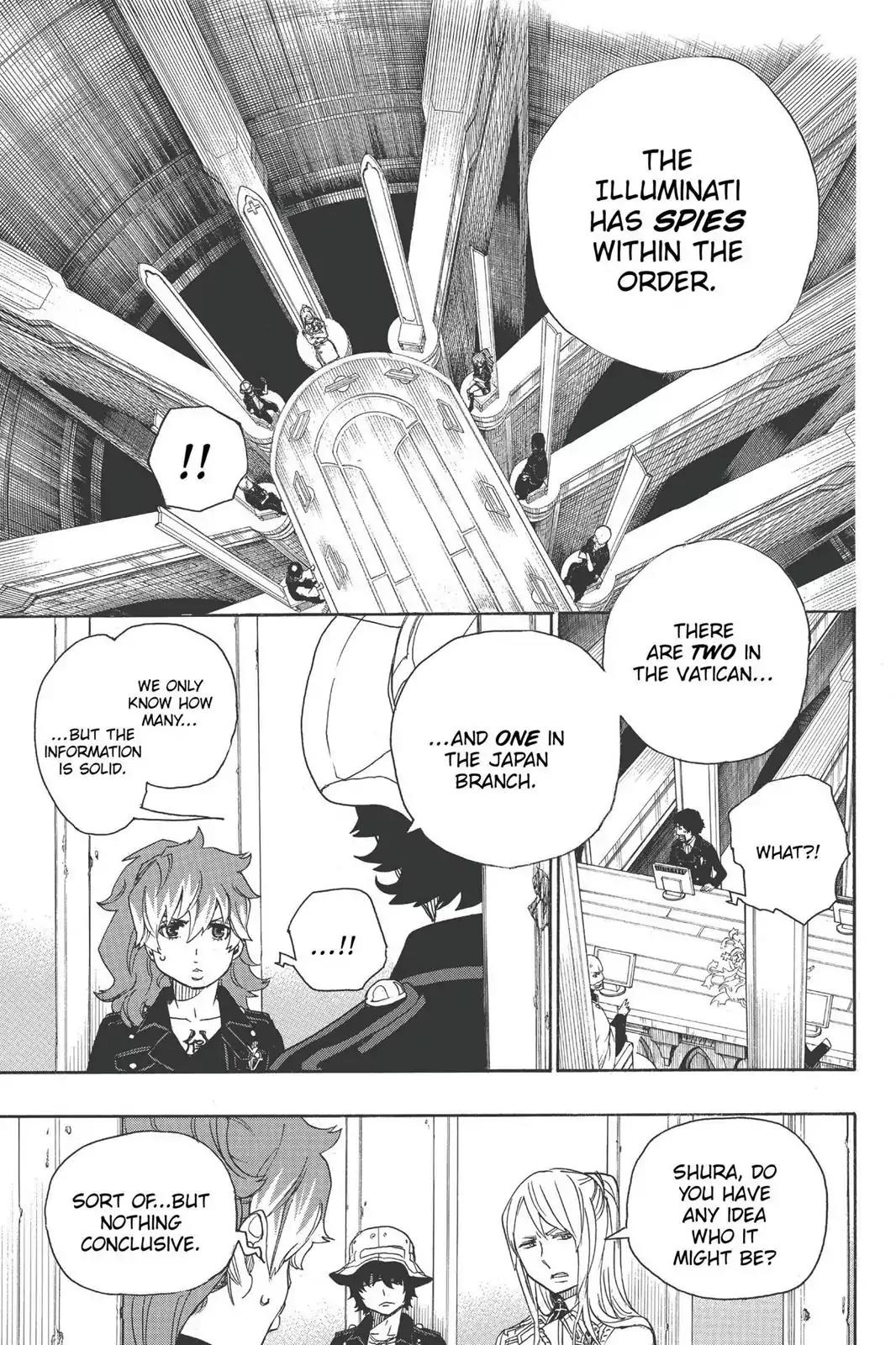 Ao no Exorcist Chapter 44 page 13 - Chapter 44: Mephisto's Ramblings