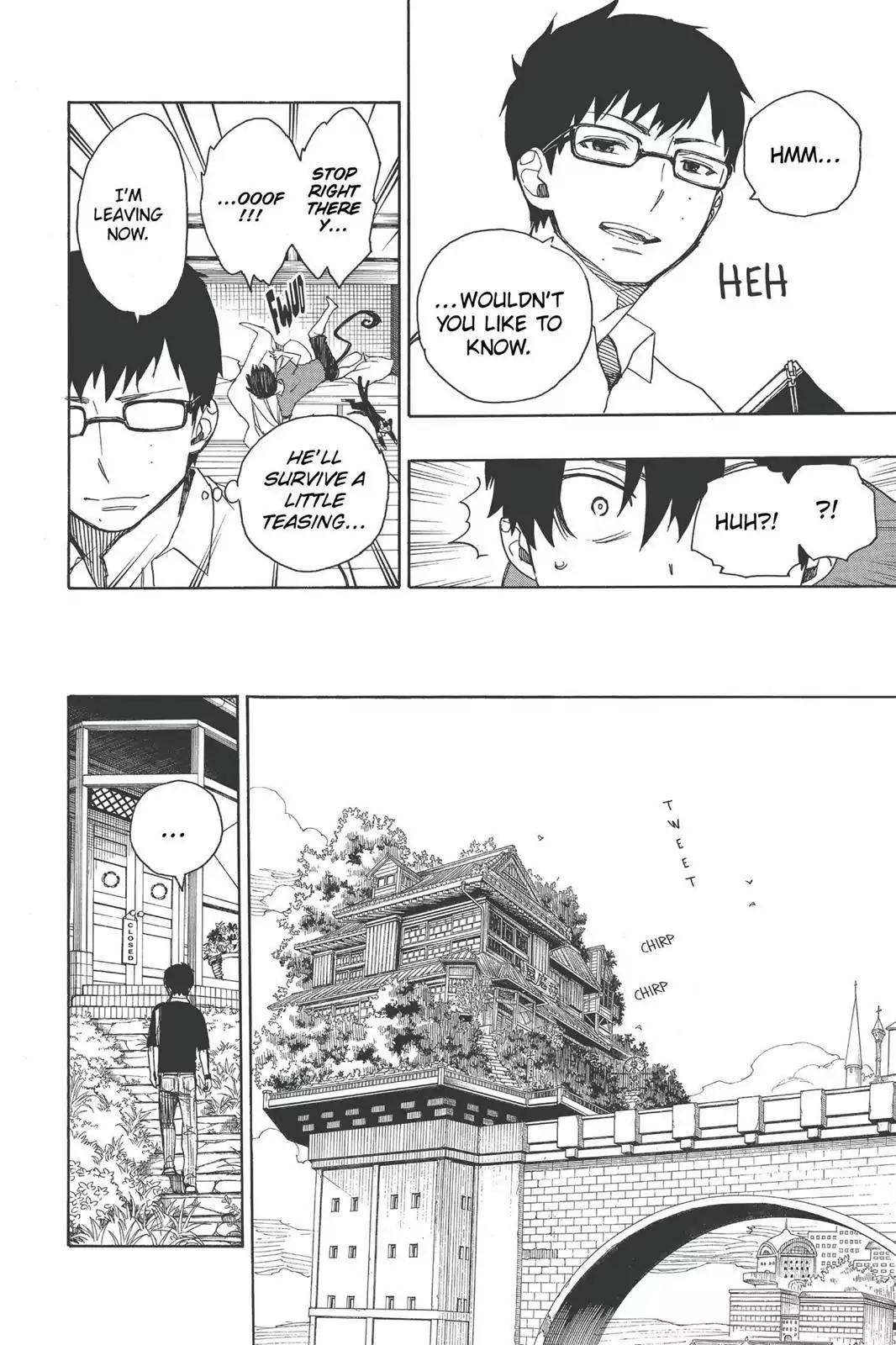 Ao no Exorcist Chapter 44 page 16 - Chapter 44: Mephisto's Ramblings