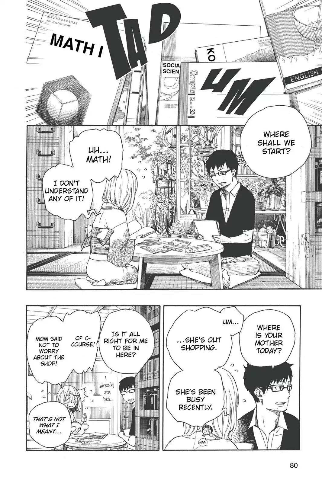 Ao no Exorcist Chapter 44 page 18 - Chapter 44: Mephisto's Ramblings