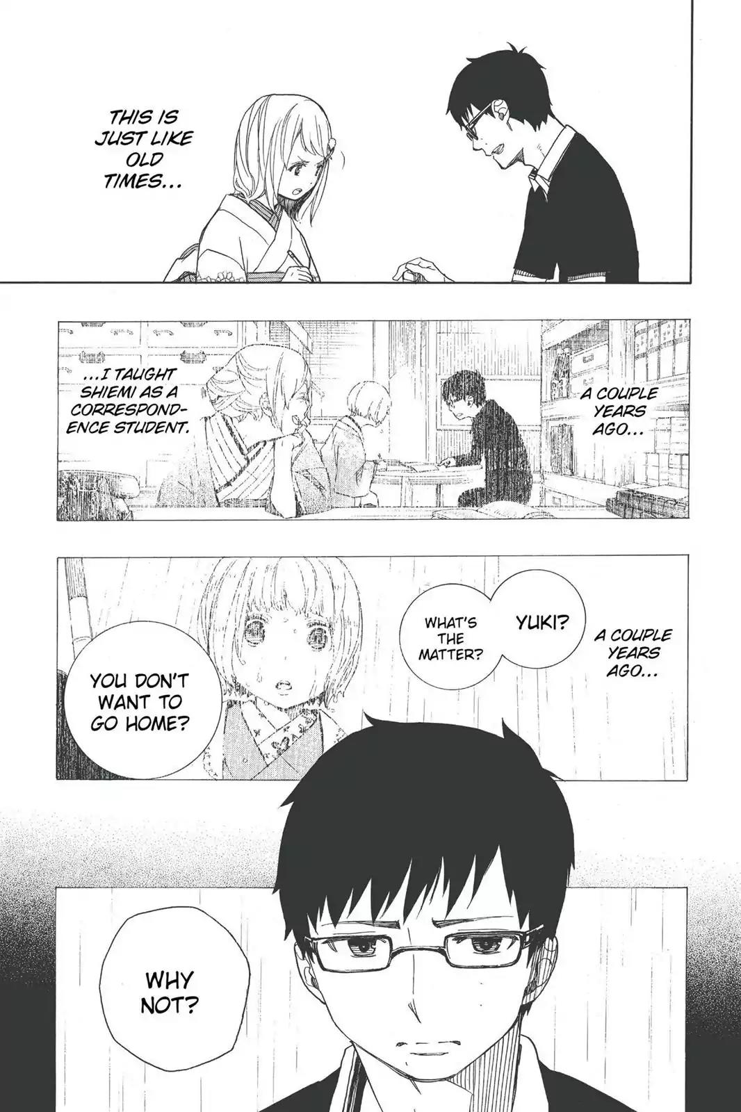 Ao no Exorcist Chapter 44 page 19 - Chapter 44: Mephisto's Ramblings