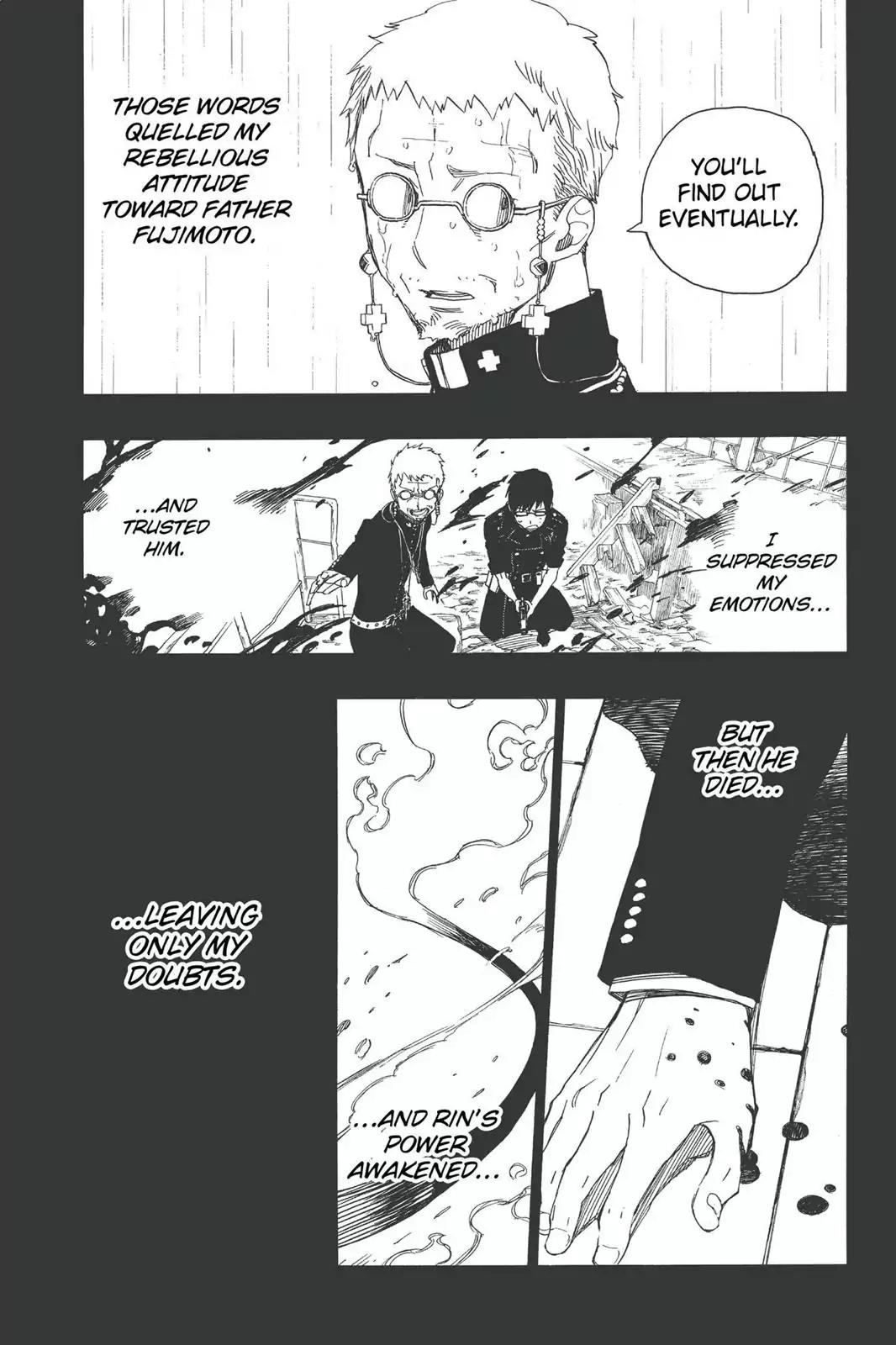 Ao no Exorcist Chapter 44 page 21 - Chapter 44: Mephisto's Ramblings
