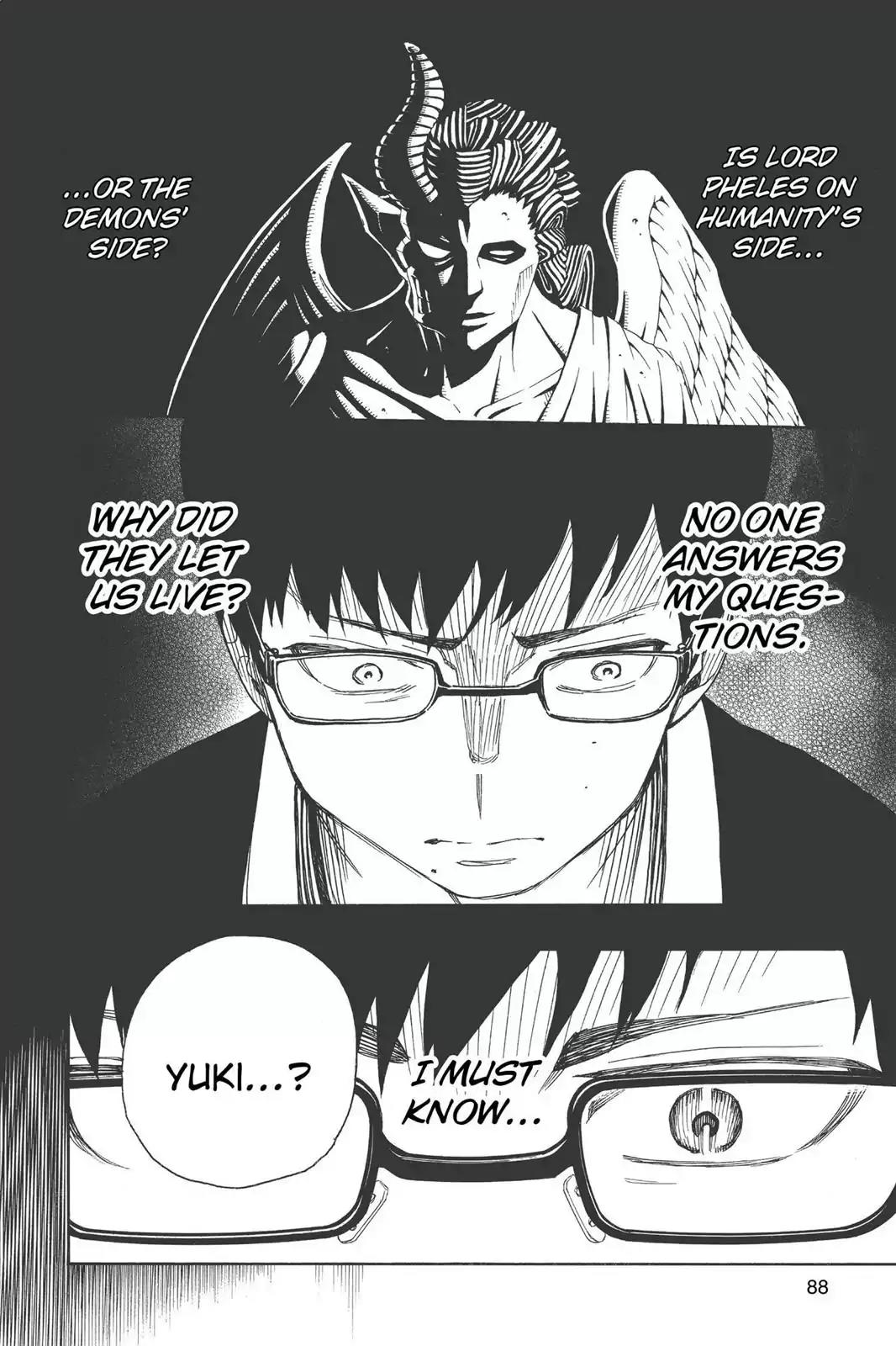 Ao no Exorcist Chapter 44 page 26 - Chapter 44: Mephisto's Ramblings