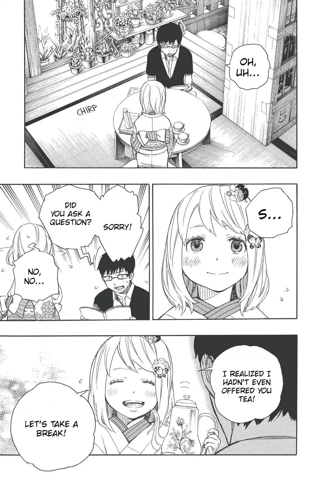 Ao no Exorcist Chapter 44 page 27 - Chapter 44: Mephisto's Ramblings