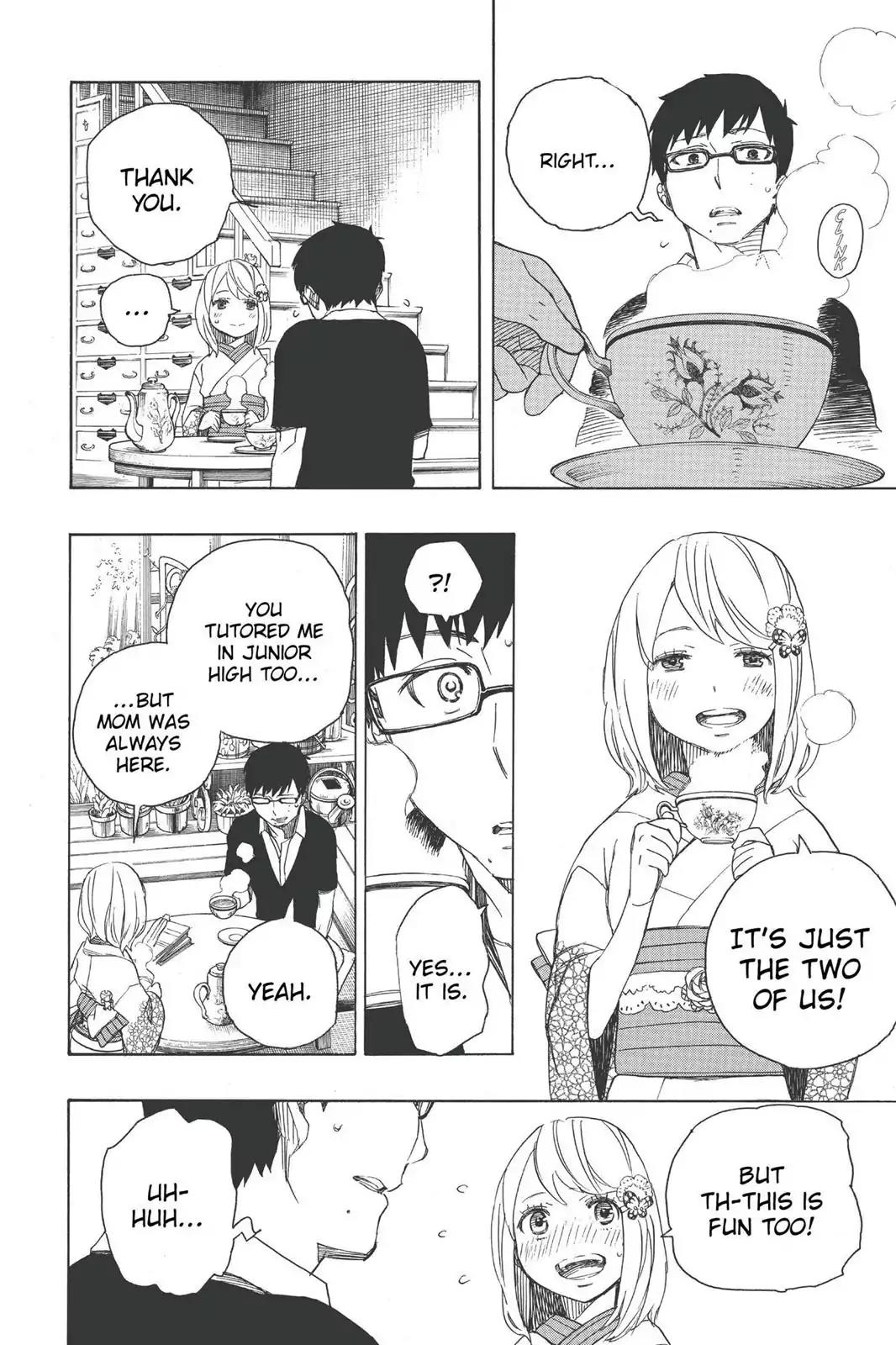 Ao no Exorcist Chapter 44 page 28 - Chapter 44: Mephisto's Ramblings